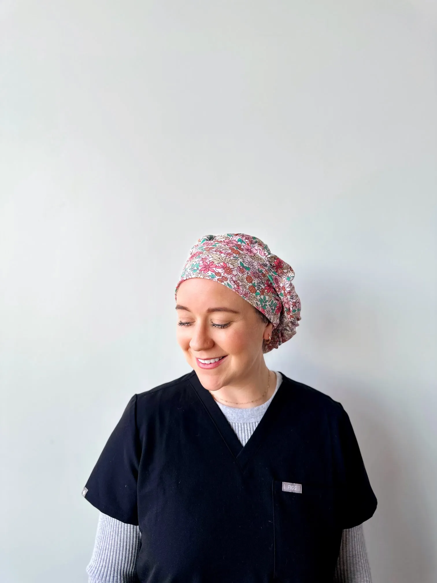 Scrub Hat - Spring Bloom