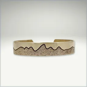 Simple Tetons Cuff Bracelet