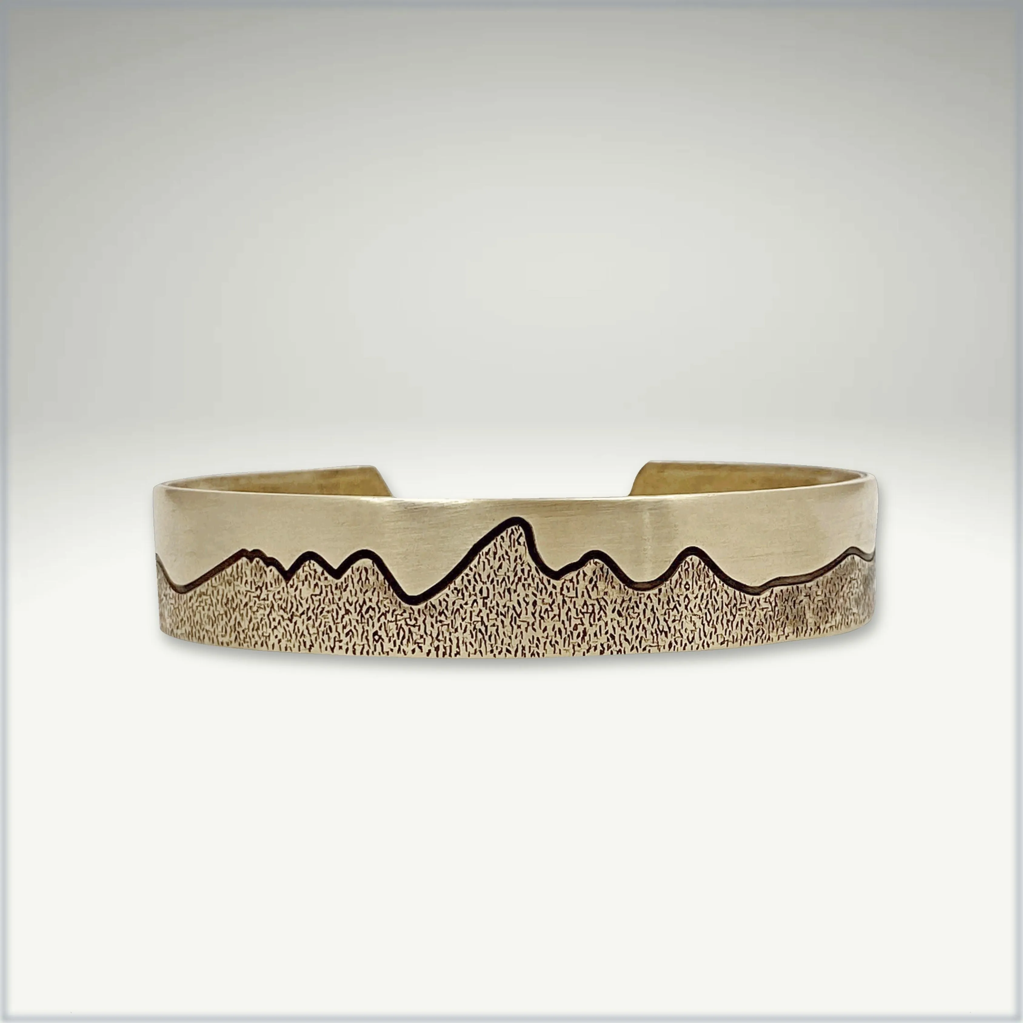 Simple Tetons Cuff Bracelet