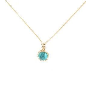 SMALL Turquoise necklace