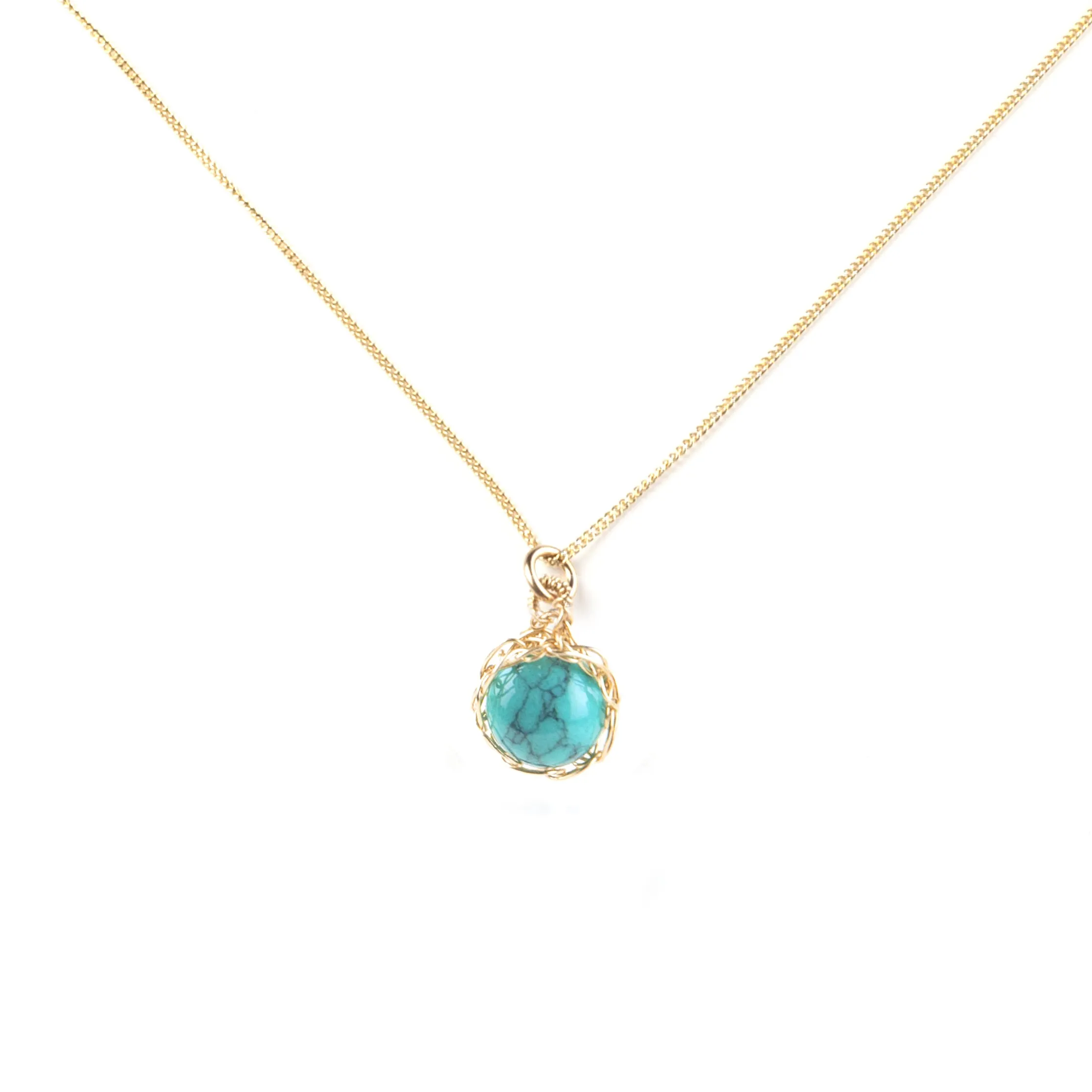 SMALL Turquoise necklace