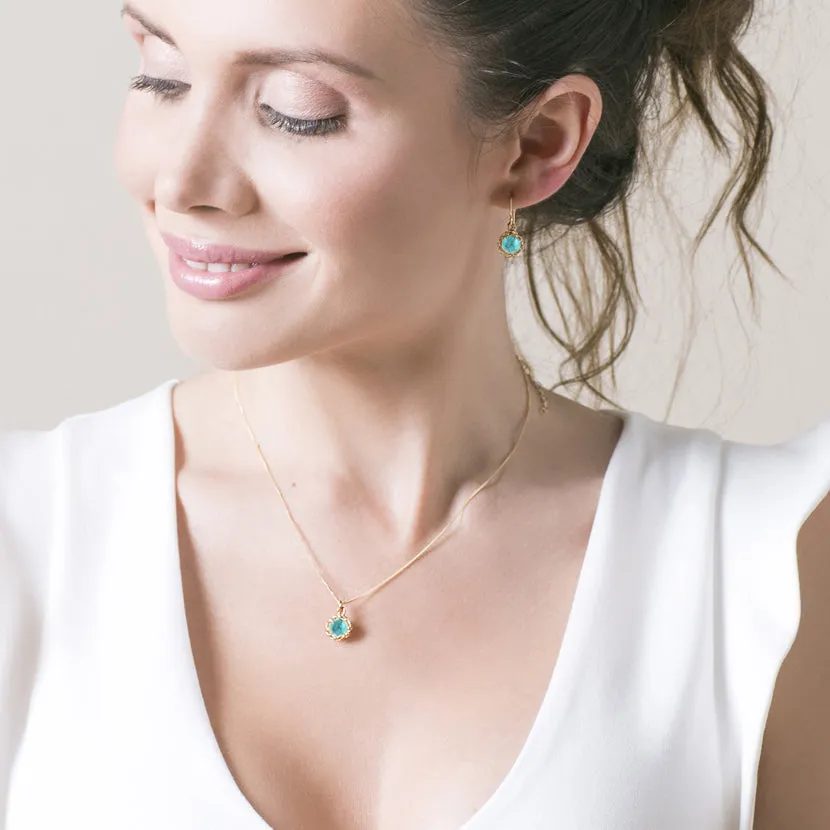 SMALL Turquoise necklace