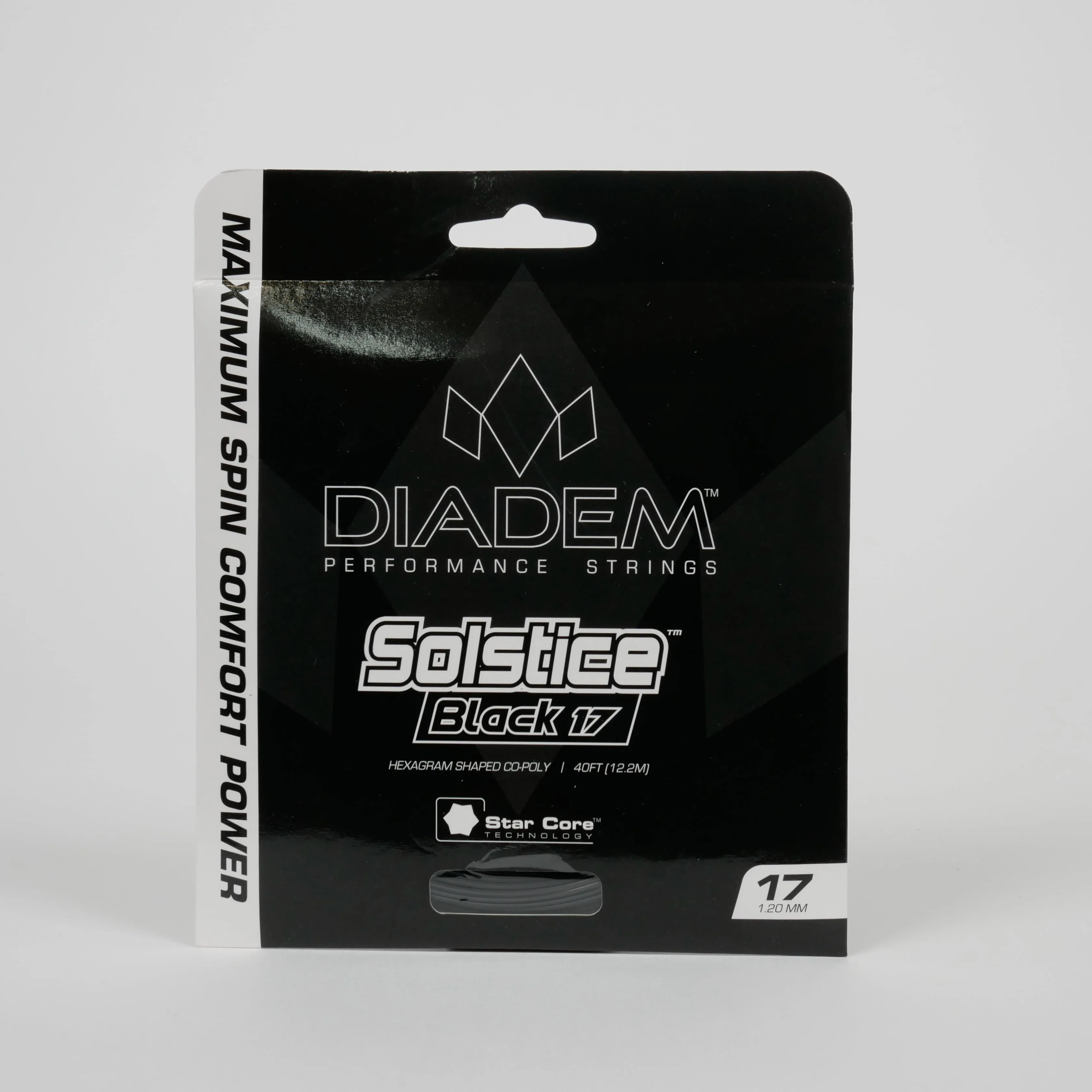 Solstice Black 17G/1.20 String Black