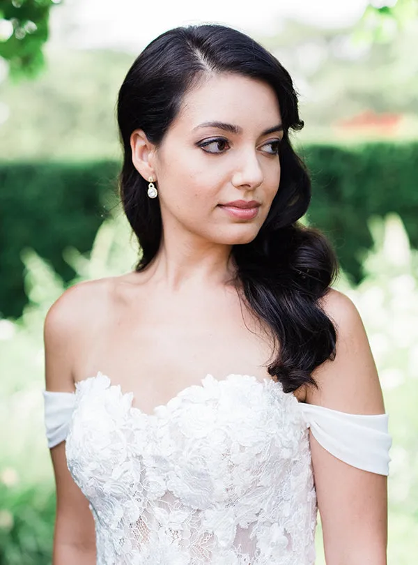 Sophia Crystal Drop Earrings