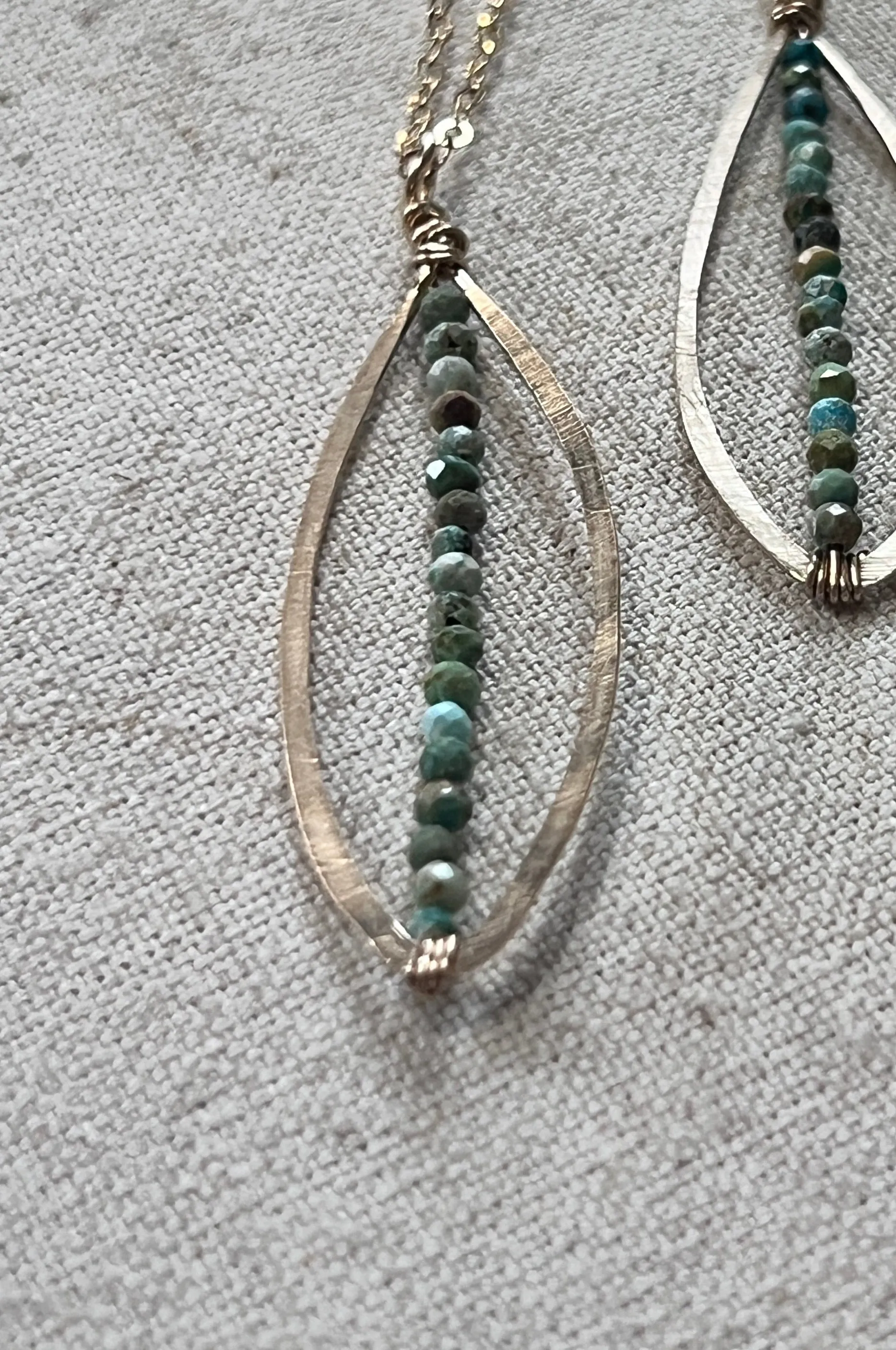 Spring Leaf Necklace