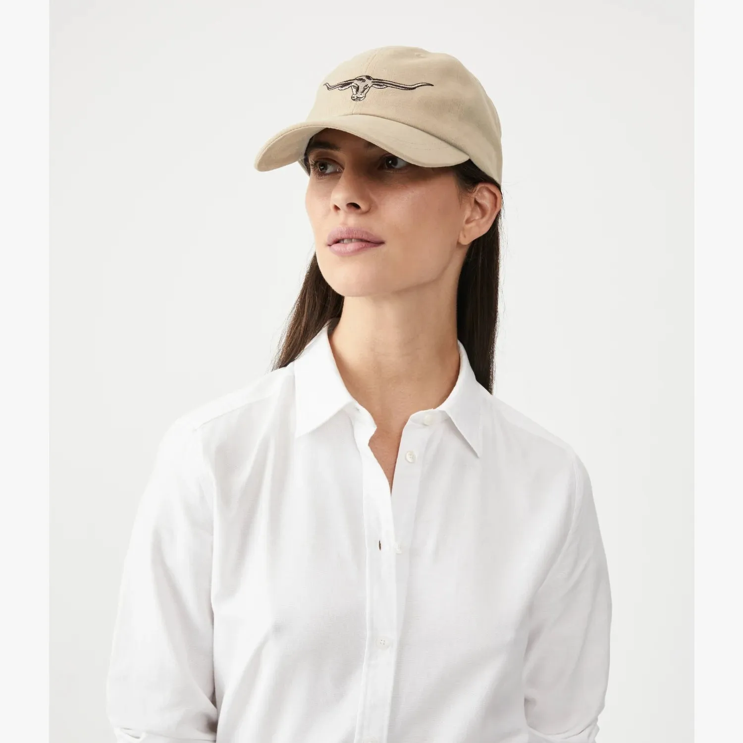 Steers Head Logo Cap - Buckskin