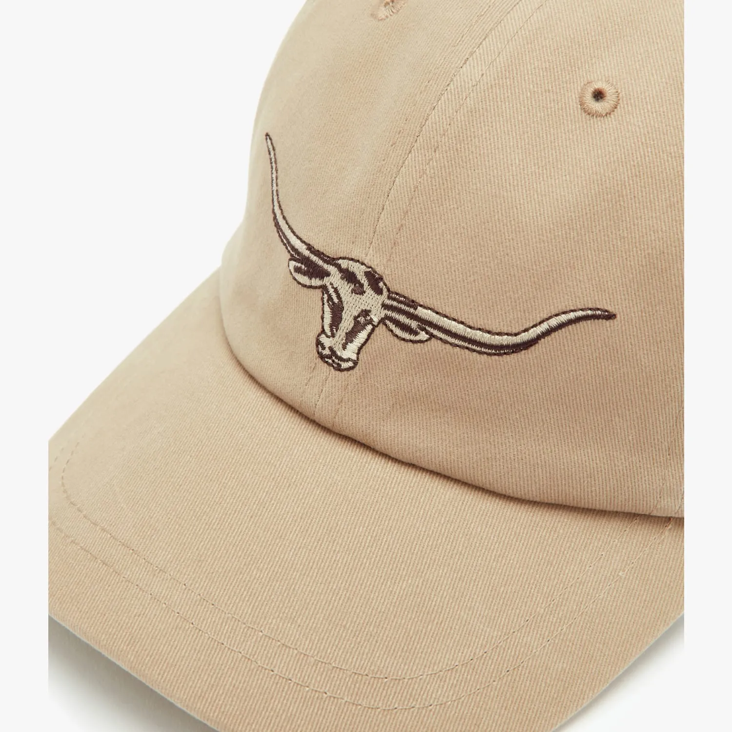 Steers Head Logo Cap - Buckskin
