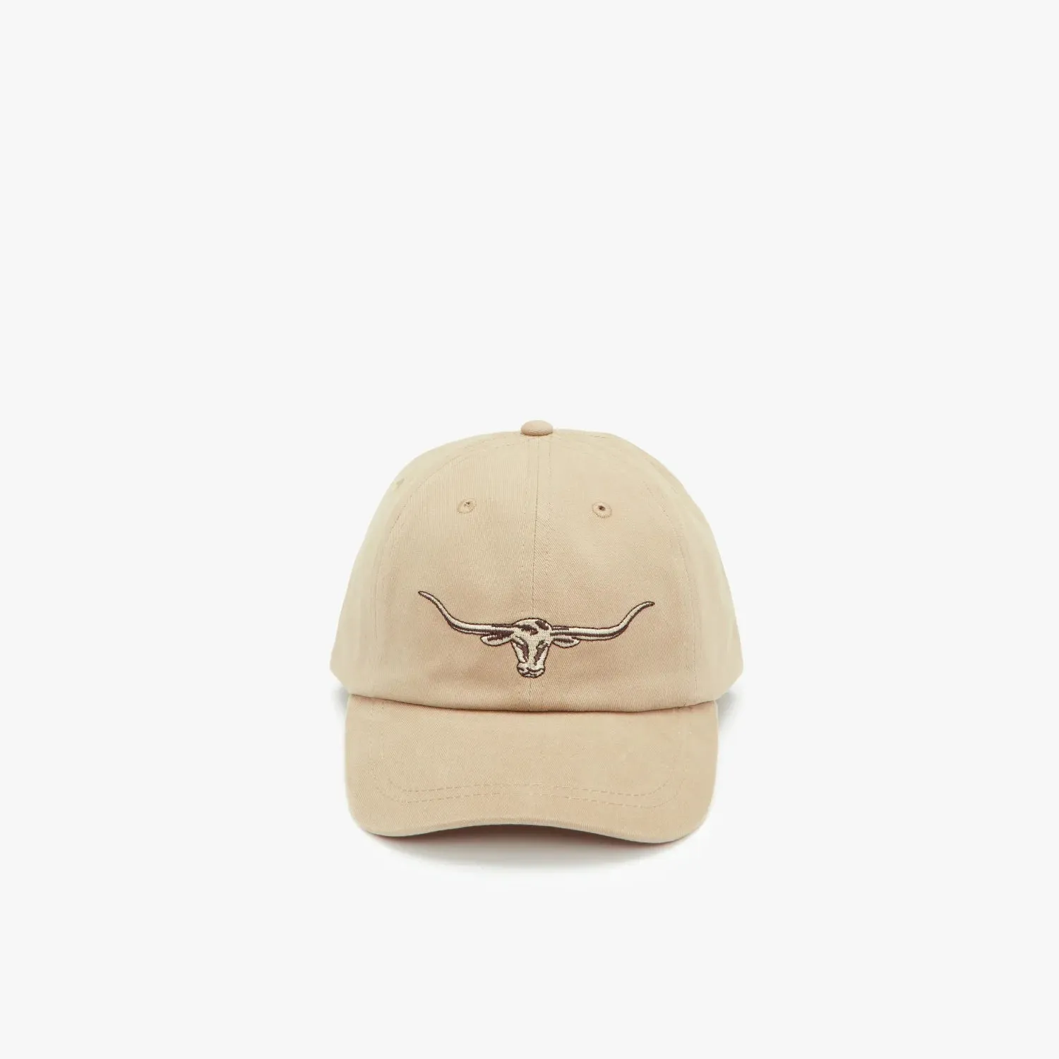 Steers Head Logo Cap - Buckskin