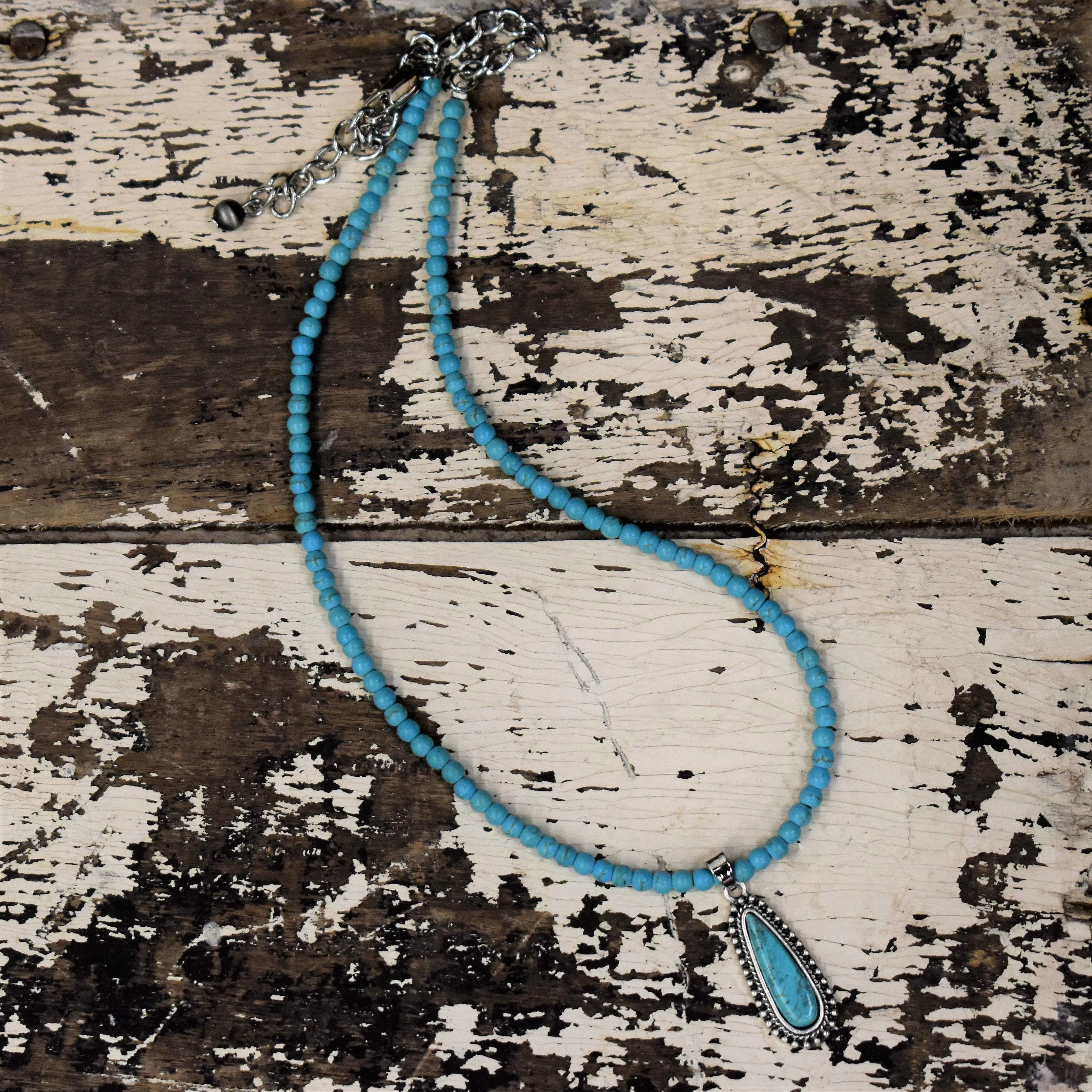 Turquoise Rain Necklace