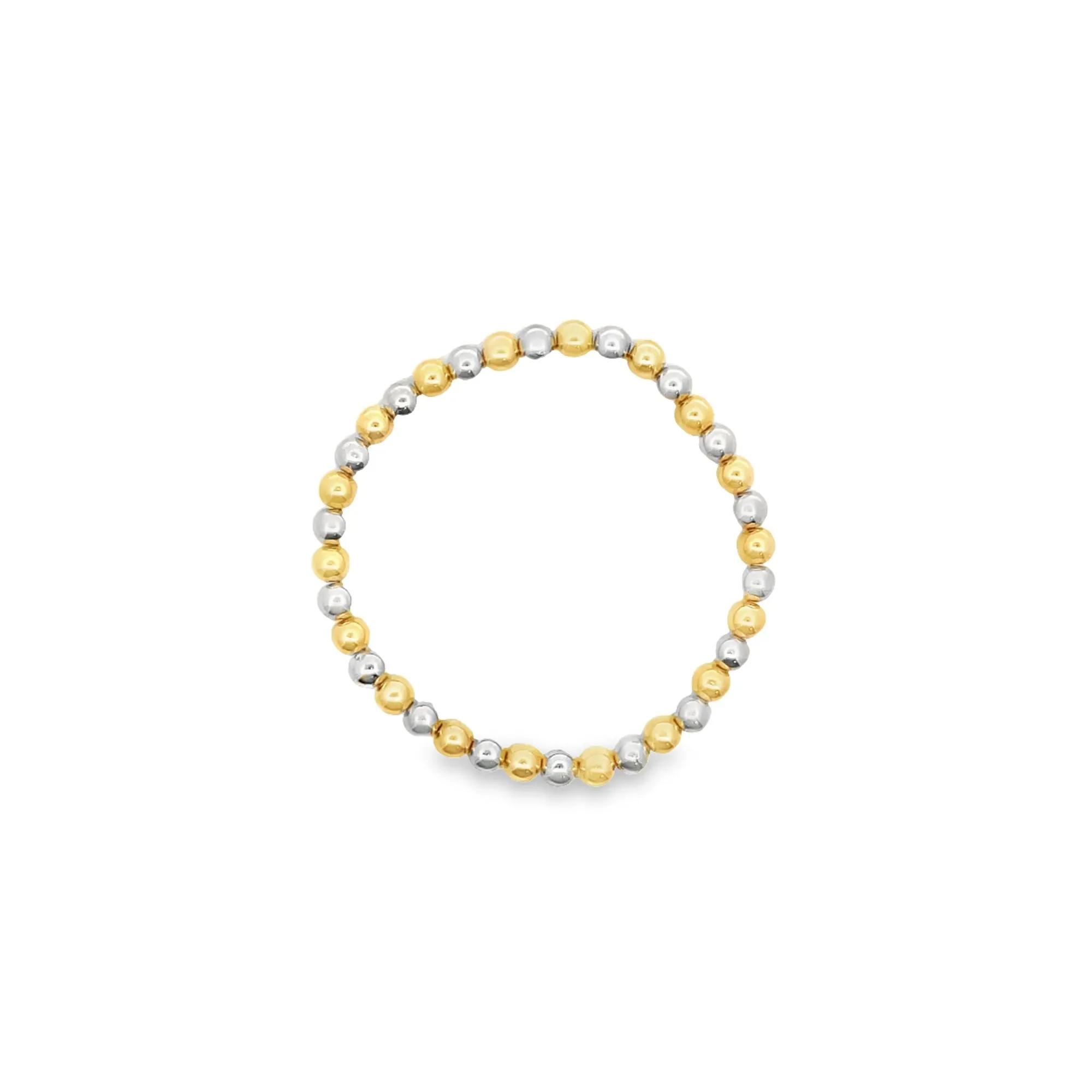 Two Tone Beaded Bracelet (I78)