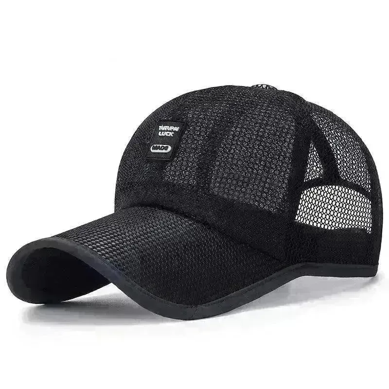 Unisex Sunshade Polyester Net Sunscreen Baseball Style Hat