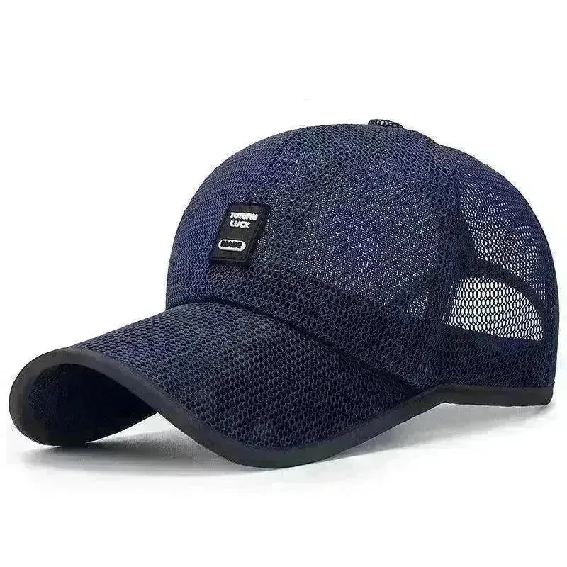 Unisex Sunshade Polyester Net Sunscreen Baseball Style Hat