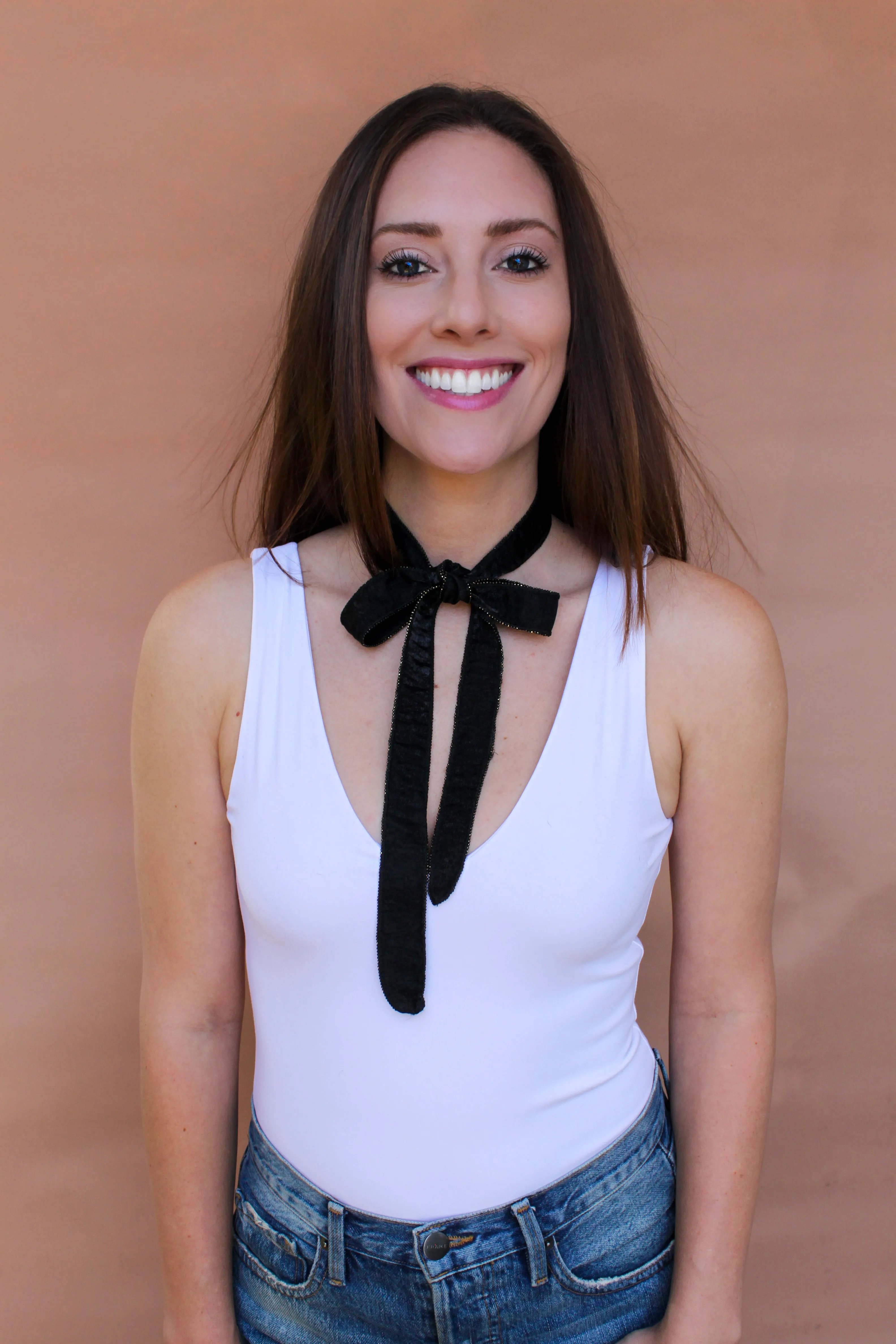 Velvet Convertible Wrap Headband | Black