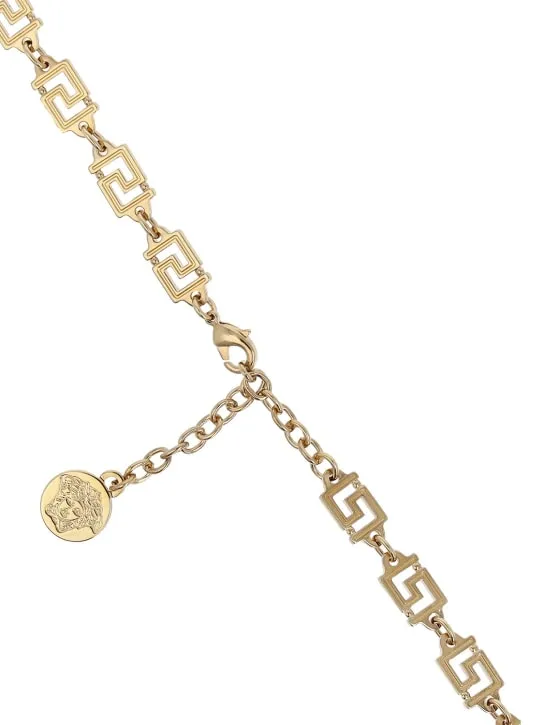 Versace   Greek motif necklace 