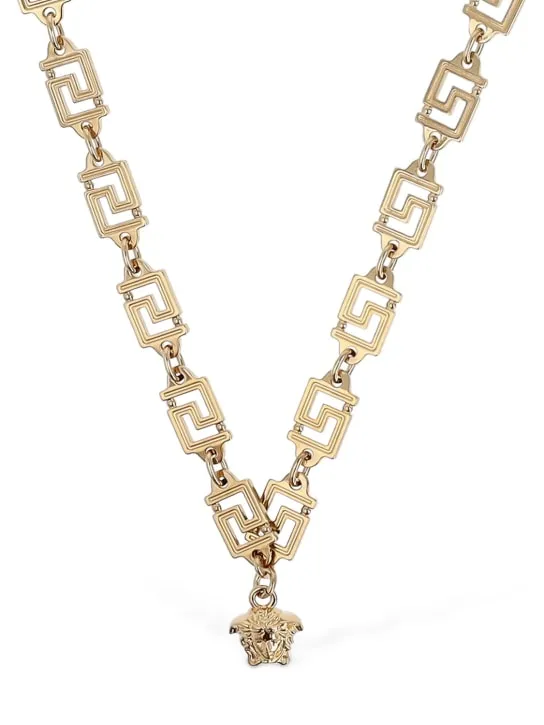 Versace   Greek motif necklace 