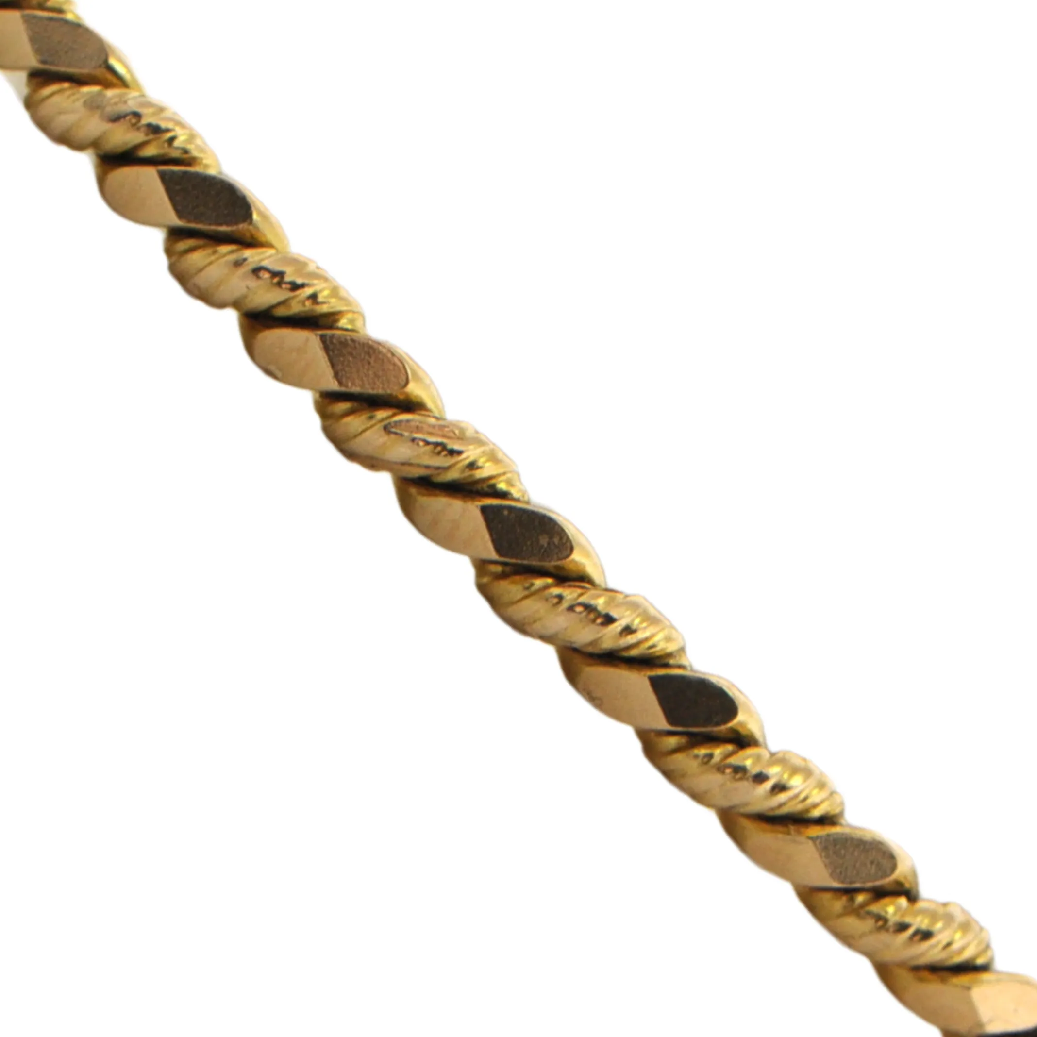 Vintage 18k Gold Bangle Bracelet