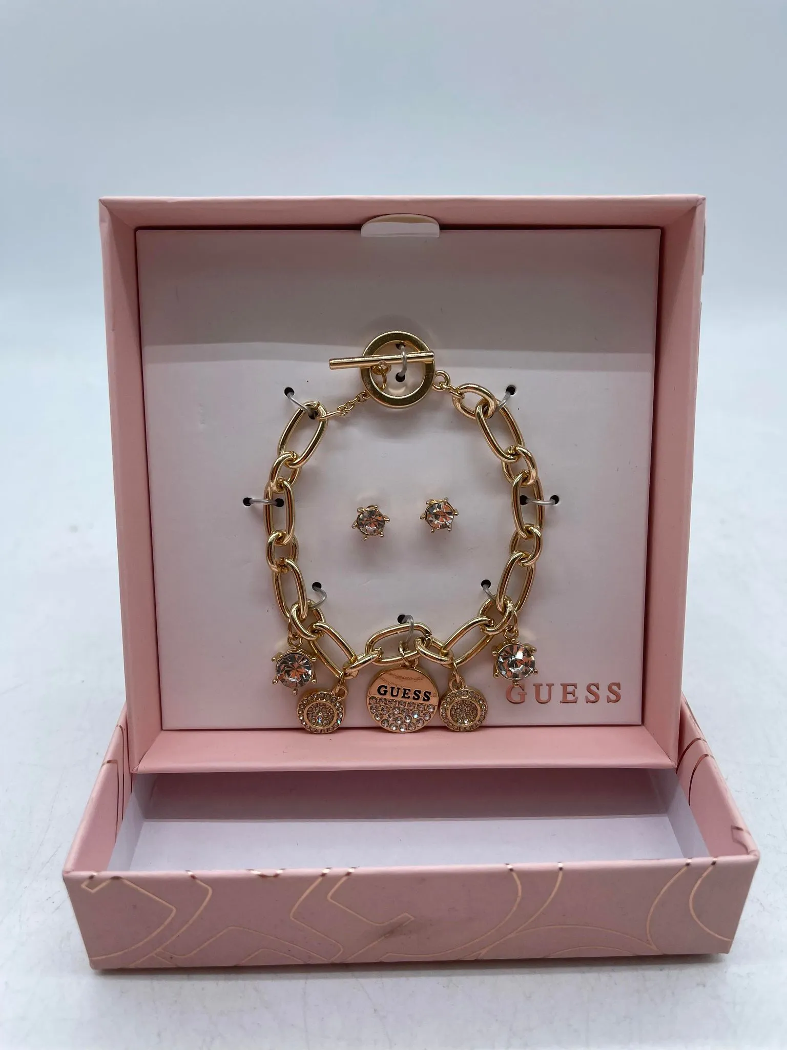 Women's Guess Bracelet and Earring Set