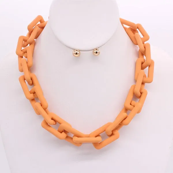 Wrapped Necklace Set
