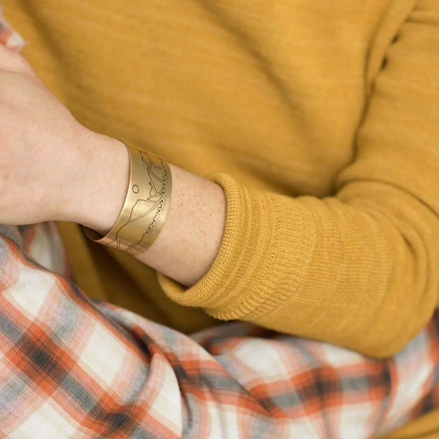 Yosemite Wide Cuff Bracelet-
